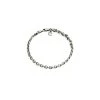 925 Sterling Silver Oxidised Anchor Bracelet -JWL MII SSOAB 7