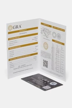 Moissanite Tennis Ring - Gold -JWL MOI 925 2TRCARD 9c823eb9 cc16 4606 968f b0cf0dd578e3