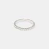Moissanite Tennis Ring - White -JWL MOI 925 2TR 2
