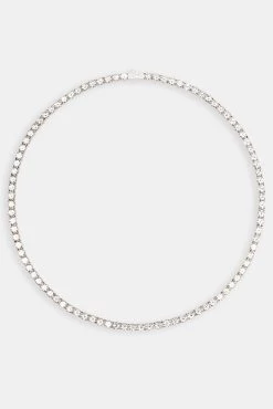 Moissanite 5mm Tennis Chain -JWL MOI STC