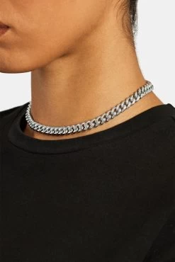 8mm Miami Cuban Choker -JWL NB 8MM MCC WG14 C0065