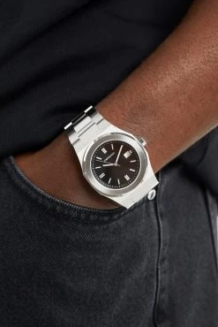 Cernucci Polished Watch - Black -JWL RZT CRNC BWTCH 2894