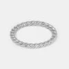 Polished Twisted Stacking Ring - 3mm -JWL SI BEADRNG W1 2