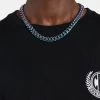 Stainless Steel Oil Slick Cuban Chain