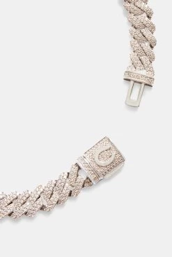 Womens 10mm Iced Prong Cuban Chain -JWL W 10MM PCC WG14 5450 1 0e1c5289 7804 4f4d b9f2 3cdb4445e1f0