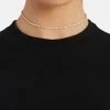 Womens 2.5mm Micro Tennis Choker - Gold -JWL W 2MM MTC G14 1445