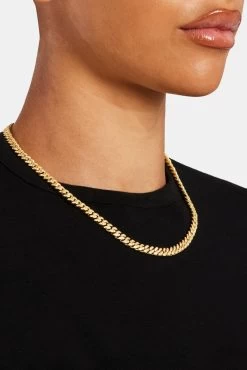 6mm Gold Plated Iced Cuban Chain -JWL YS 6MM ICC G11