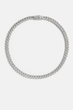 8mm Iced Cuban Link Chain 10 8mm Iced Cuban Link Chain -JWL YS 8MM IOCC WG18 6672