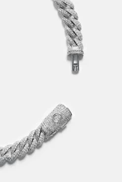 8mm Iced Cuban Link Chain 12 8mm Iced Cuban Link Chain -JWL YS 8MM IOCC WG18 6678