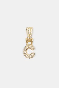 Iced Mini Bubble Pendant - Gold -JWL YS CMINIBUBBLEG