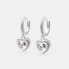 Heart Drop Earrings - White -JWL YS HEARTDROP 5c1eabbc 3026 46c5 a034 2b47b45d603a