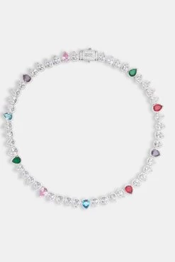 Iced Gem Pear Tennis Chain -JWL YS ICDGEM