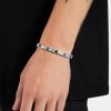 Iced Baguette Tennis Bracelet - Blue Green -JWL YS P206CJ M0845