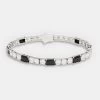 Iced Baguette Tennis Bracelet Square -JWL YS P211CJ M