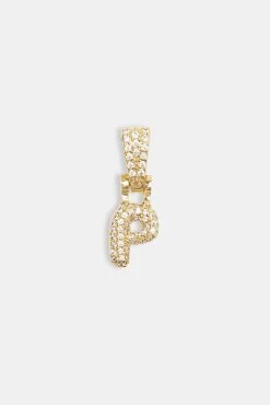 Iced Mini Bubble Pendant - Gold -JWL YS PMINIBUBBLEG