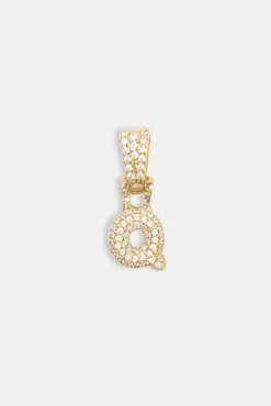 Iced Mini Bubble Pendant - Gold -JWL YS QMINIBUBBLEG