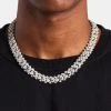 Iced Prong Link Chain - Black -JWL YSS BKPRONGCH 0790e276 dc97 44f8 8696 372b6e8b381f