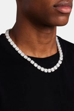 Iced Square Cluster Chain -JWL YSS CZCLUSTERCH 1