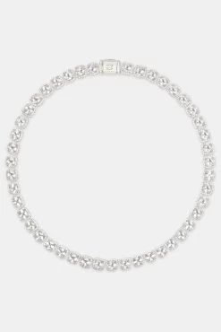 Iced Square Cluster Chain -JWL YSS CZCLUSTERCH 1 2