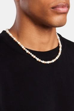 Multi Colour Freshwater Pearl Necklace - White -JWL ZH FPMCOLNK 1