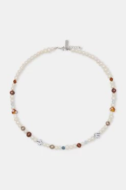 Freshwater Pearl Mixed Motif Necklace -JWL ZH FPMIXMOTNK WGM 93cc8d57 b703 4ce7 9b19 5927a535ba17