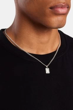 Polished Pendant Necklace -JWL ZH PPNK 1