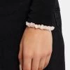 Rose Quartz Shard Bead Bracelet - White -JWL ZH ROSESHBR