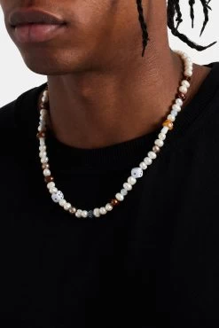 Freshwater Pearl Mixed Motif Necklace -JWL image 6